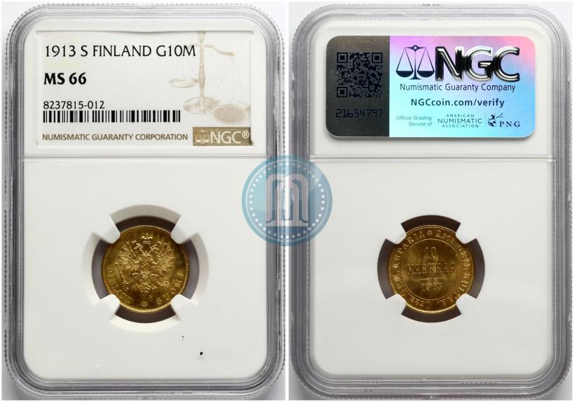 Фото 10 марок 1913 года S 