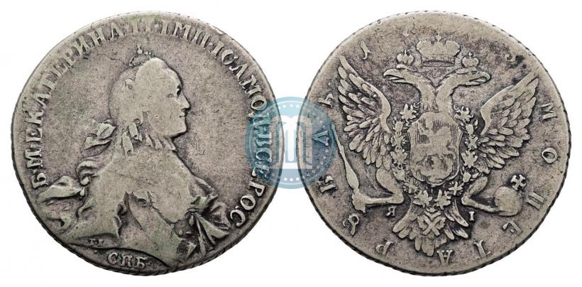 Picture 1 rouble 1765 year СПБ-ЯI 