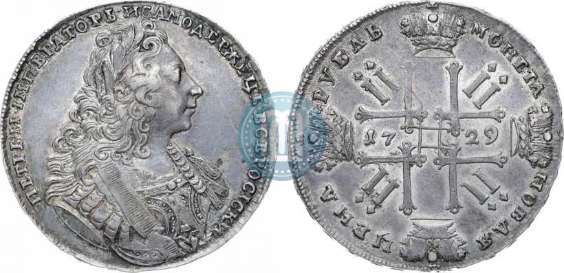Picture 1 rouble 1729 year  "Type of 1729"