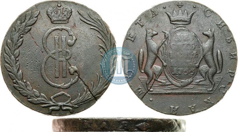 Picture 10 kopecks 1766 year  