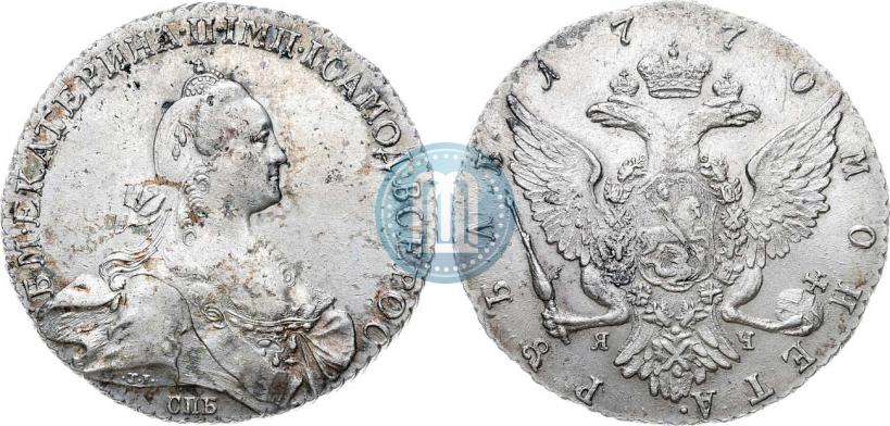 Picture 1 rouble 1770 year СПБ-ЯЧ 