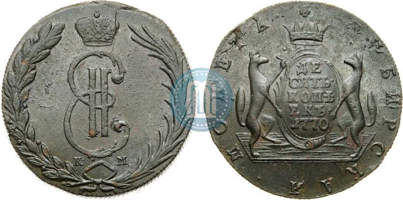 Picture 10 kopecks 1770 year КМ 