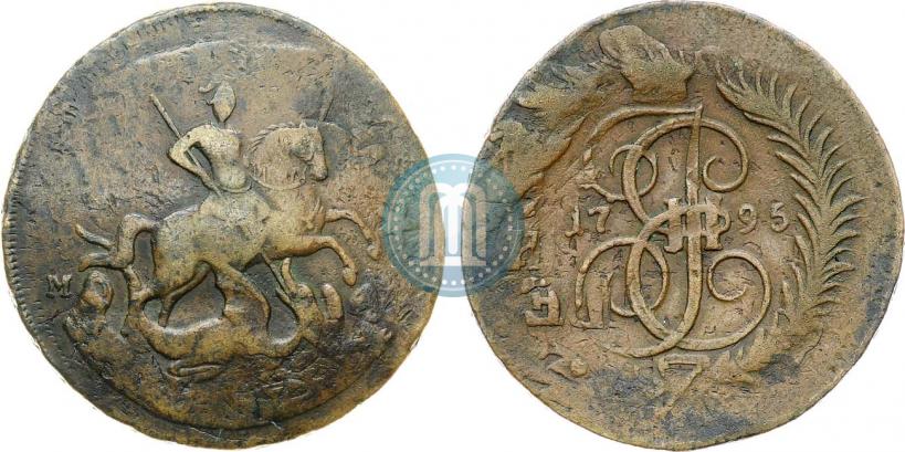 Picture 2 kopecks 1795 year ММ 