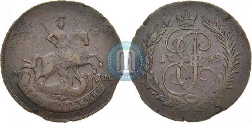 Picture 2 kopecks 1795 year ММ 