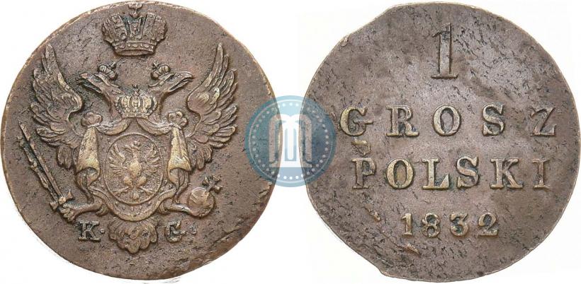 Picture 1 grosz 1832 year KG 