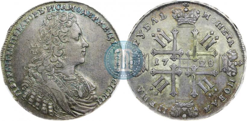 Picture 1 rouble 1728 year  "Type of 1728"
