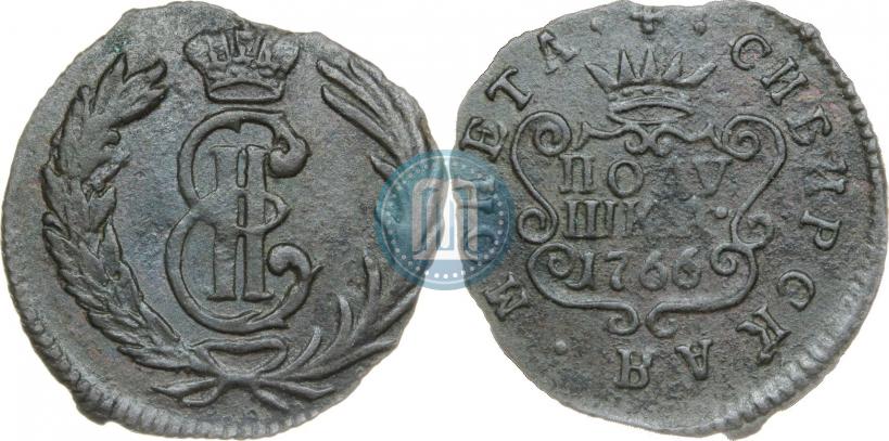 Фото Полушка 1766 года  