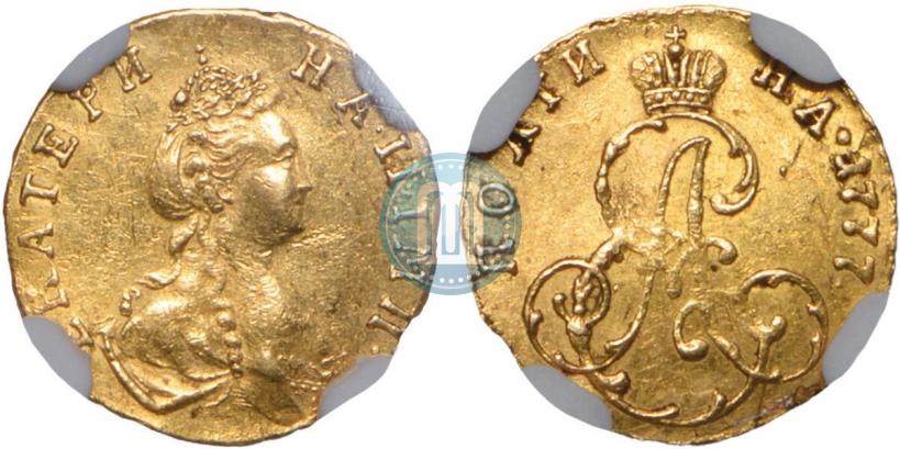 Фото Полтина 1777 года  