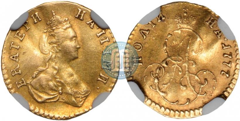 Фото Полтина 1777 года  