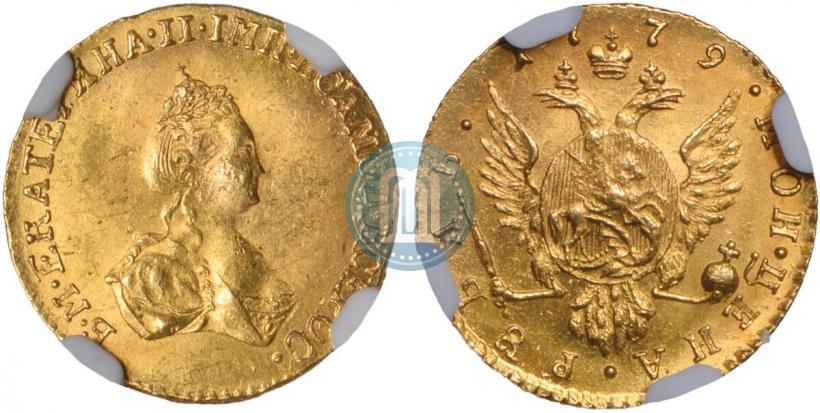 Фото 1 рубль 1779 года  