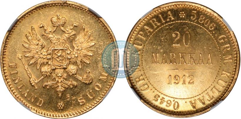 Picture 20 markkaa 1912 year S 