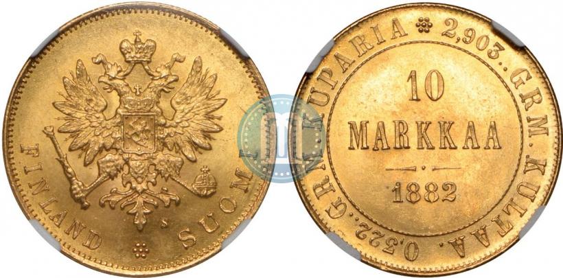 Фото 10 марок 1882 года S 