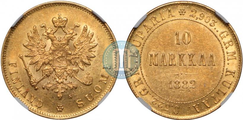 Фото 10 марок 1882 года S 