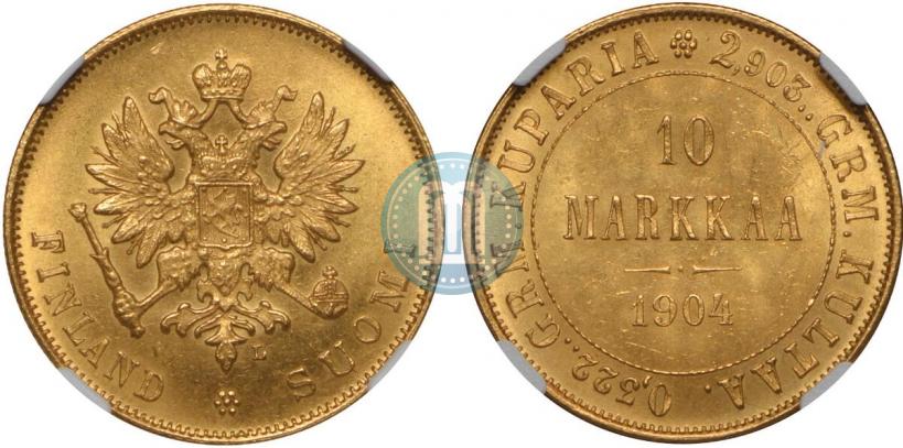 Picture 10 markkaa 1904 year L 