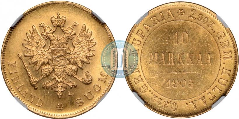 Picture 10 markkaa 1905 year L 