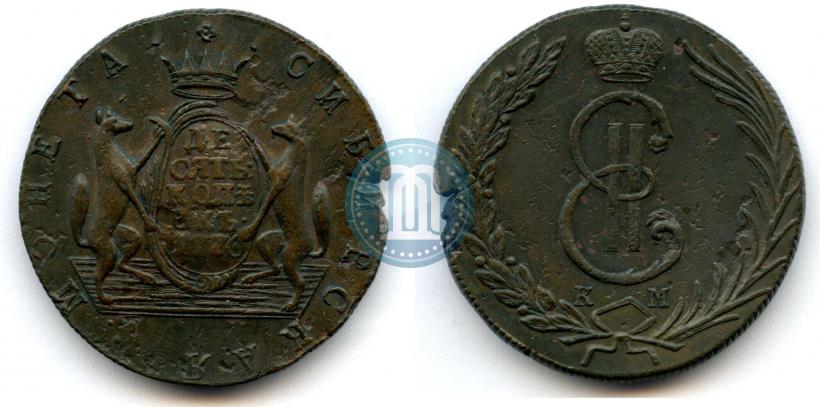 Фото 10 копеек 1770 года КМ 