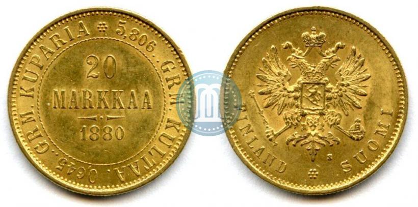 Фото 20 марок 1880 года S 