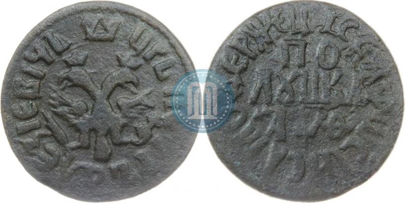 Фото Полушка 1709 года  