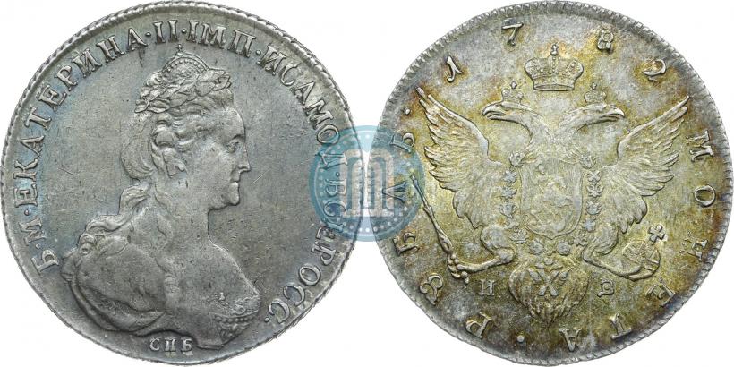 Picture 1 rouble 1782 year СПБ-ИЗ 