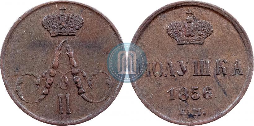 Picture Polushka 1856 year ЕМ 