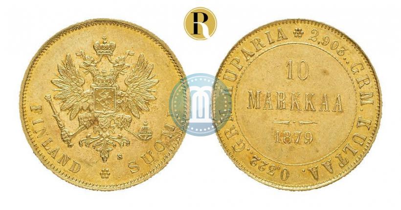 Фото 10 марок 1879 года S 