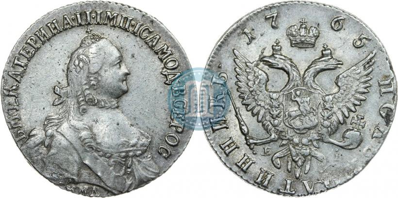 Фото Полуполтинник 1765 года ММД-EI 