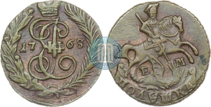 Фото Полушка 1768 года ЕМ 