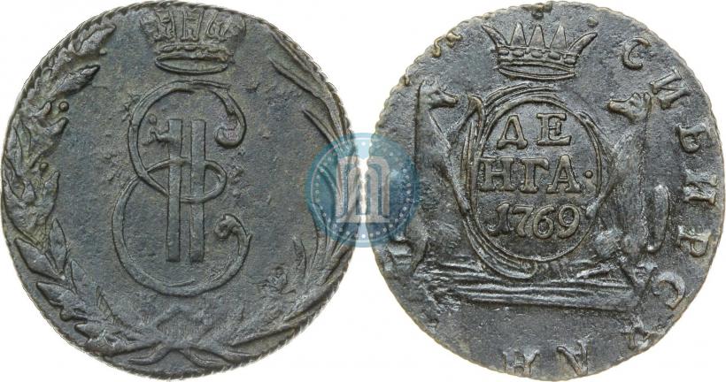 Фото Денга 1769 года КМ 