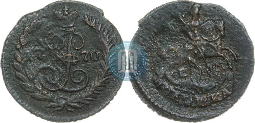 Фото Полушка 1770 года ЕМ 