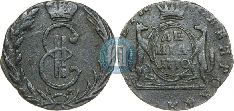 Фото Денга 1770 года КМ 