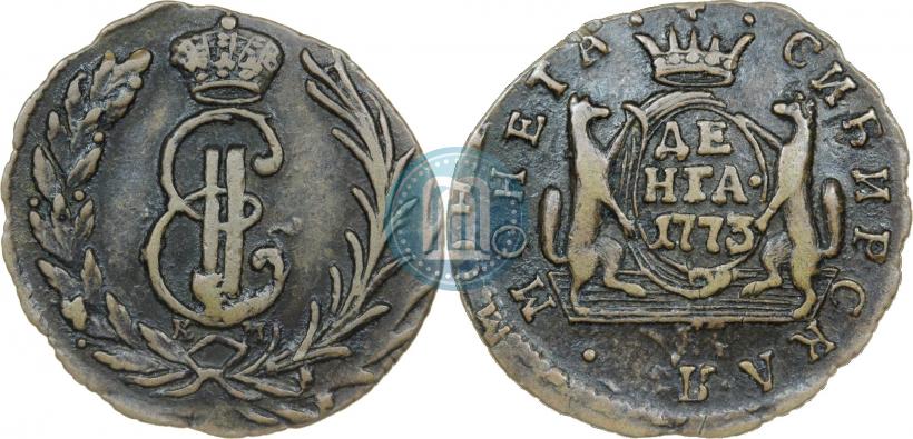 Фото Денга 1773 года КМ 