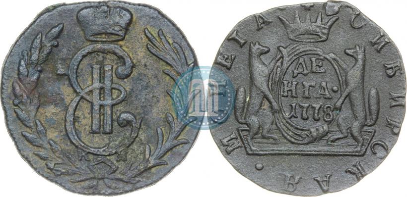 Фото Денга 1778 года КМ 