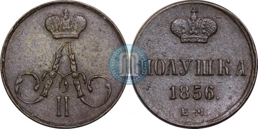 Picture Polushka 1856 year ЕМ 