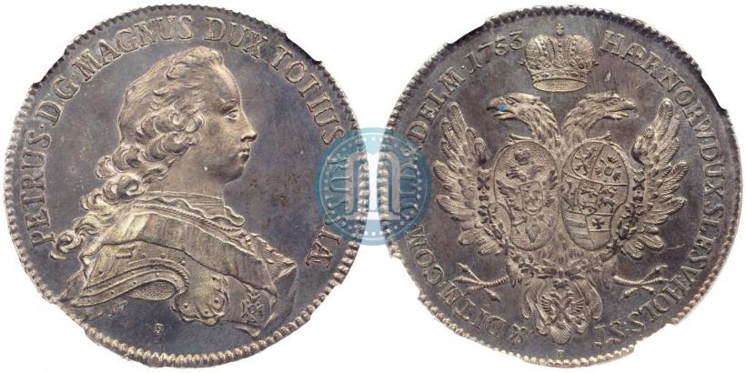 Фото Талер 1753 года P "Альбертусталер"