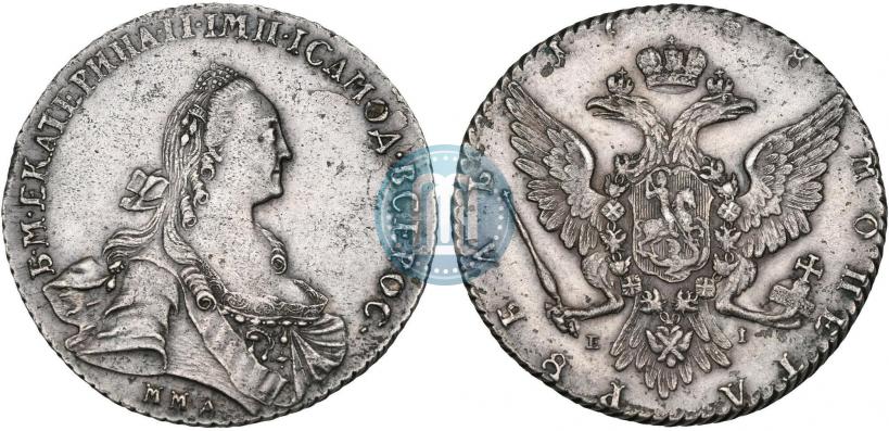 Picture 1 rouble 1768 year ММД-EI 