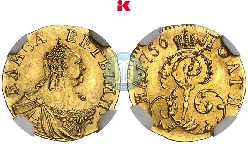 Picture Poltina 1756 year  