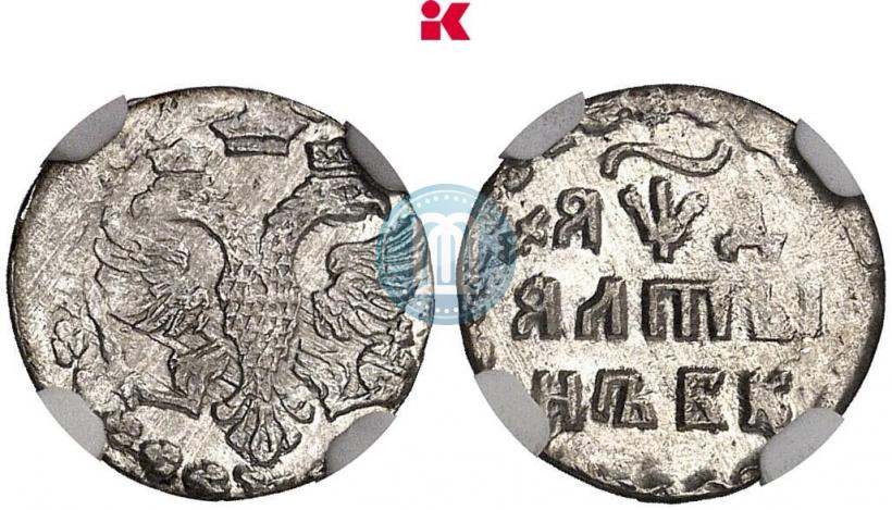 Picture Altyn 1704 year БК 