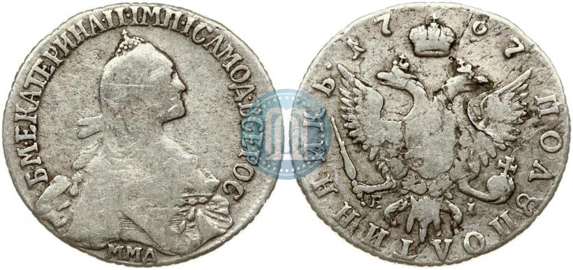 Фото Полуполтинник 1767 года ММД-EI 