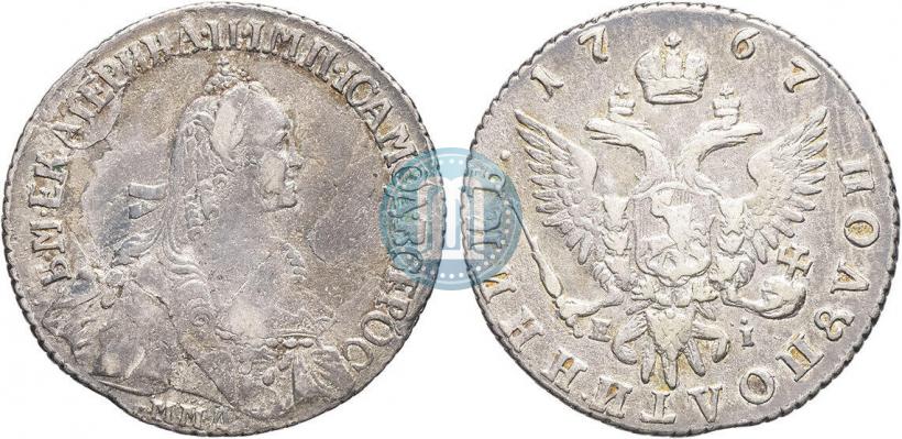 Фото Полуполтинник 1767 года ММД-EI 