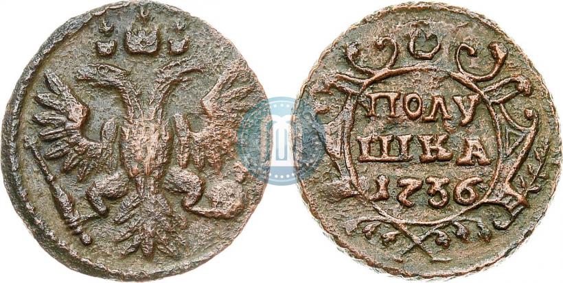 Picture Polushka 1736 year  