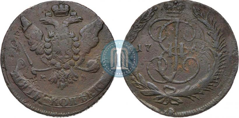 Picture 2 kopecks 1763 year ММ 