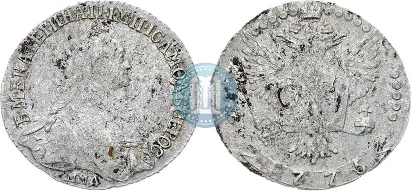 Picture 20 kopecks 1775 year ММД 