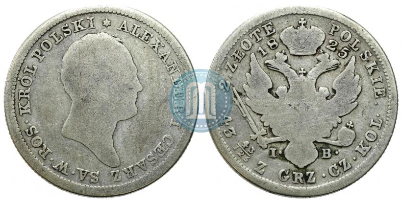 Picture 2 złote 1825 year IB 