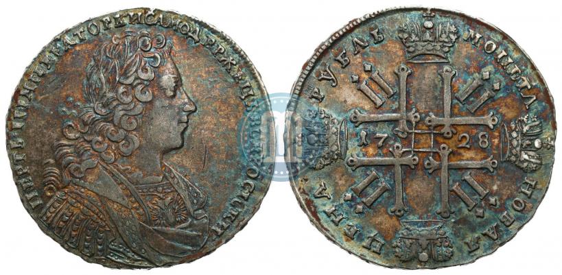 Picture 1 rouble 1728 year  "Type of 1728"