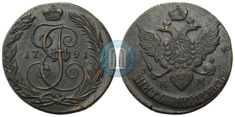 Picture 5 kopecks 1795 year КМ 