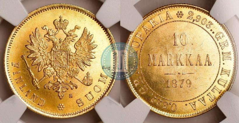 Фото 10 марок 1879 года S 