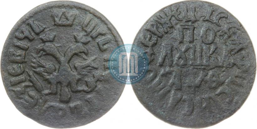 Фото Полушка 1709 года  