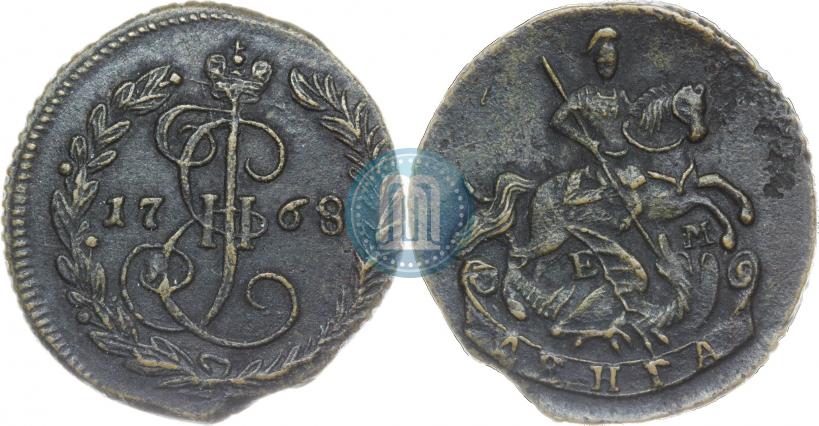 Фото Денга 1768 года ЕМ 