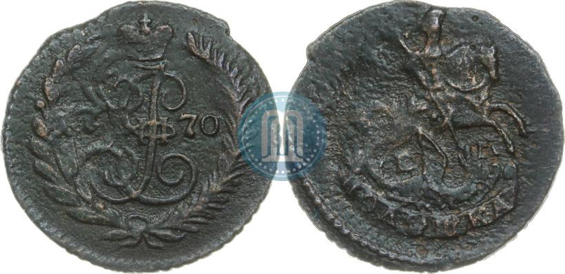 Фото Полушка 1770 года ЕМ 