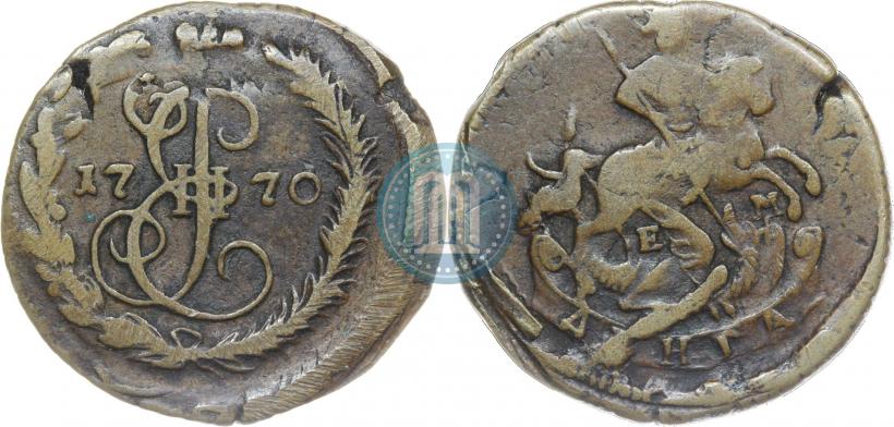 Фото Денга 1770 года ЕМ 